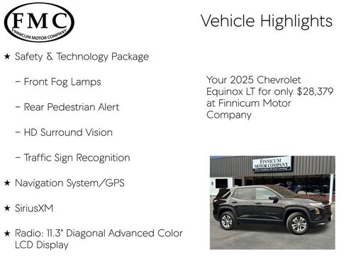 Used 2025 Chevrolet Equinox LT w/ Safety and Technology Package image 10