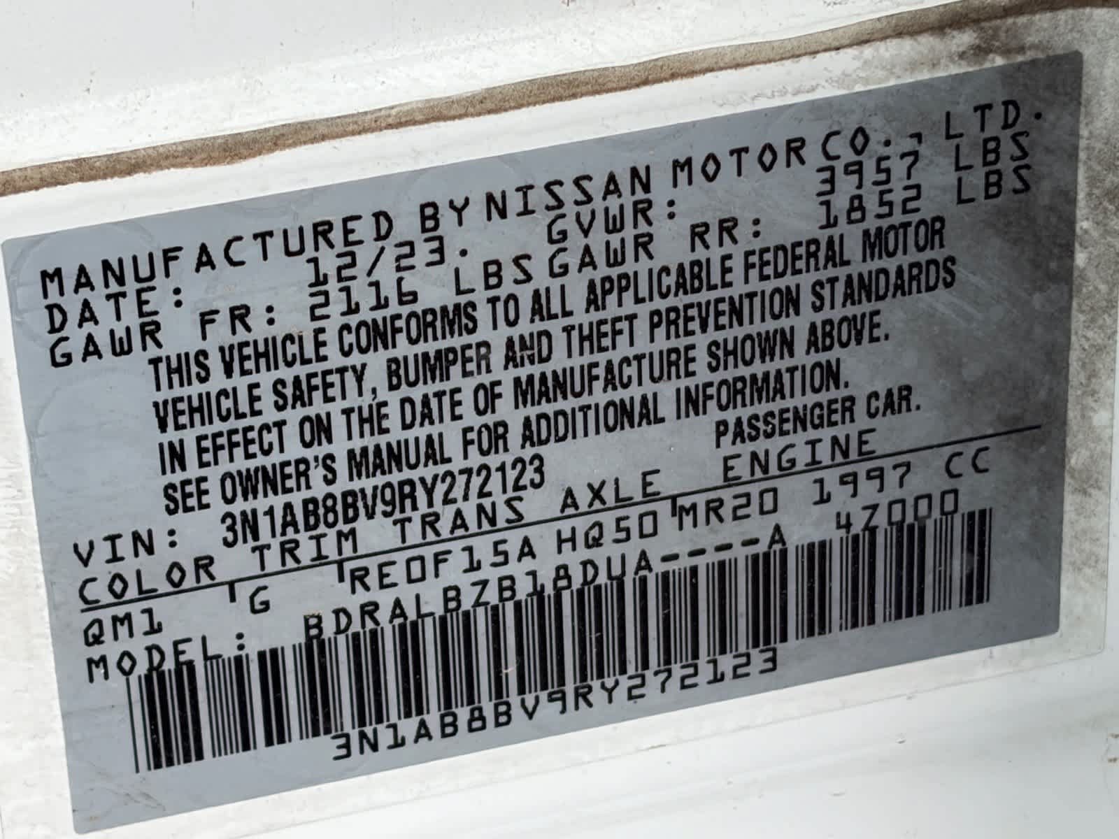 Used 2024 Nissan Sentra S FWD image 21