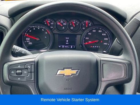 Certified 2024 Chevrolet Silverado 1500 Custom w/ Turbomax Blackout Package AWD/4WD image 8