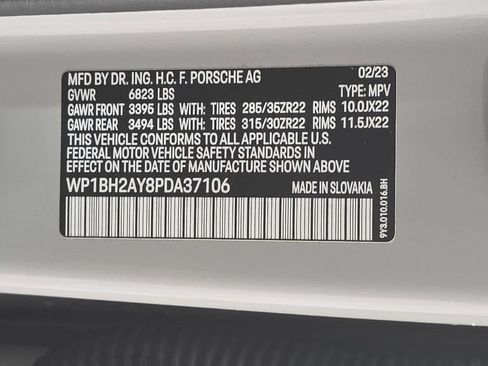 Certified 2023 Porsche Cayenne Turbo S AWD/4WD image 29