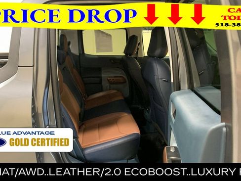 Certified 2022 Ford Maverick Lariat w/ Lariat Luxury Package AWD/4WD image 14