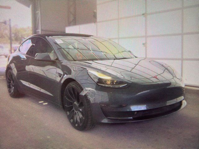 Used 2022 Tesla Model 3 Performance AWD/4WD image 1