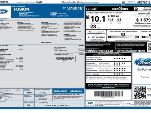 Used 2017 Ford Fusion SE w/ Equipment Group 202A image 10