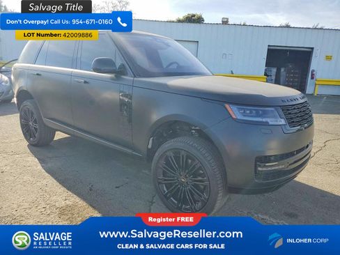 Used 2023 Land Rover Range Rover Long Wheelbase SE AWD/4WD image 5