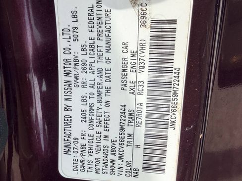 Used 2009 INFINITI G37 Convertible w/ Premium Pkg RWD image 15