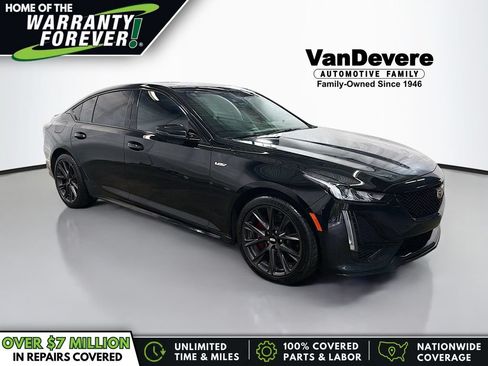 Used 2020 Cadillac CT5 V w/ Driver Awareness Plus Package AWD/4WD image 1