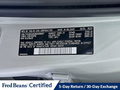 Used 2022 Volvo V60 T5 Cross Country w/ Advanced Package image 35