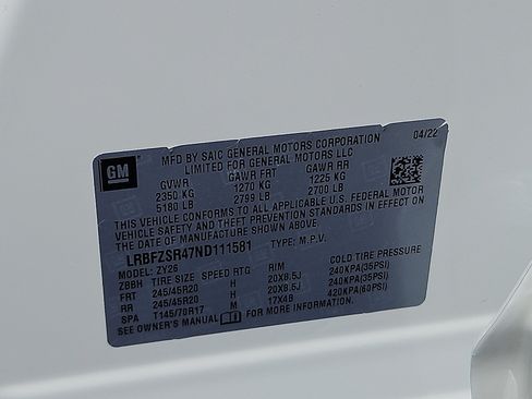 Used 2022 Buick Envision Avenir w/ Safety Package AWD/4WD image 27