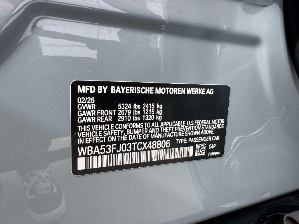 Certified 2026 BMW 530i xDrive AWD/4WD image 24