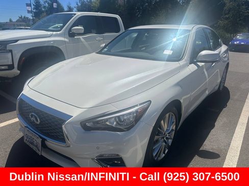 Used 2023 INFINITI Q50 Luxe w/ Cargo Package RWD image 2