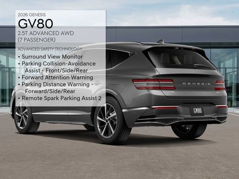 New 2026 Genesis GV80 2.5T Advanced image 7