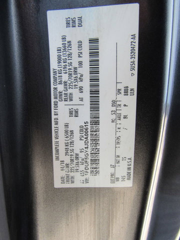 Used 2018 Ford F550 2WD Regular Cab Super Duty w/ Power Equipment Group image 27