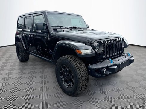 Used 2021 Jeep Wrangler Unlimited Rubicon 4xe w/ Steel Bumper Group AWD/4WD image 4