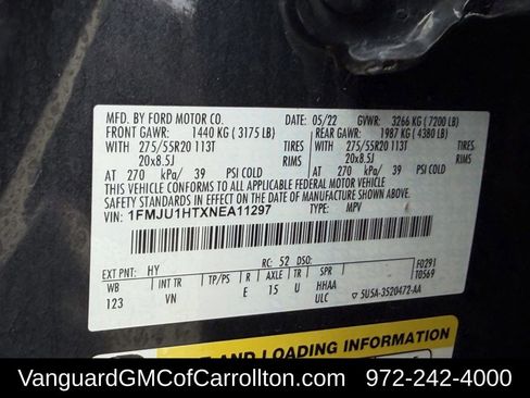 Used 2022 Ford Expedition XLT RWD image 36