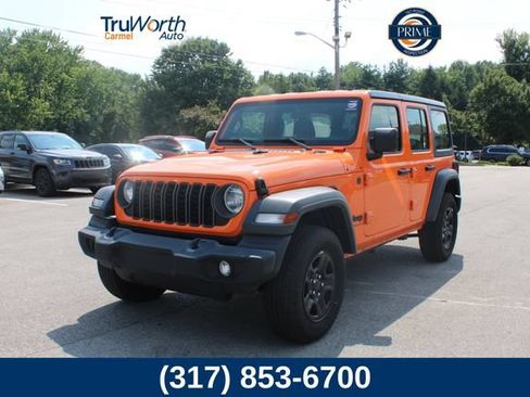 Used 2025 Jeep Wrangler Unlimited Sport AWD/4WD image 1