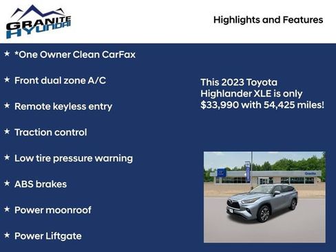Used 2023 Toyota Highlander XLE image 4