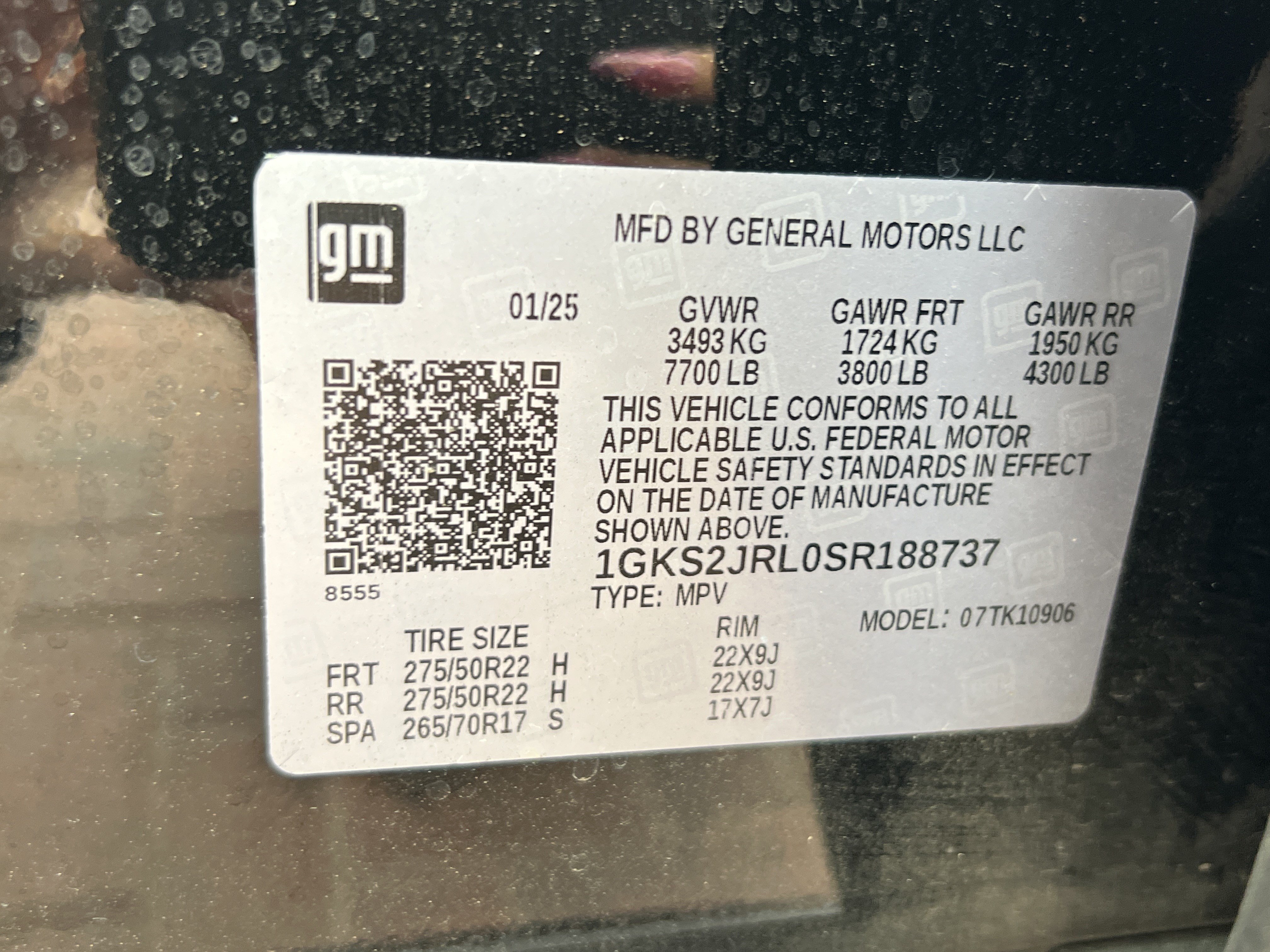 Used 2025 GMC Yukon XL Denali w/ Sun & Power Step Package AWD/4WD image 35