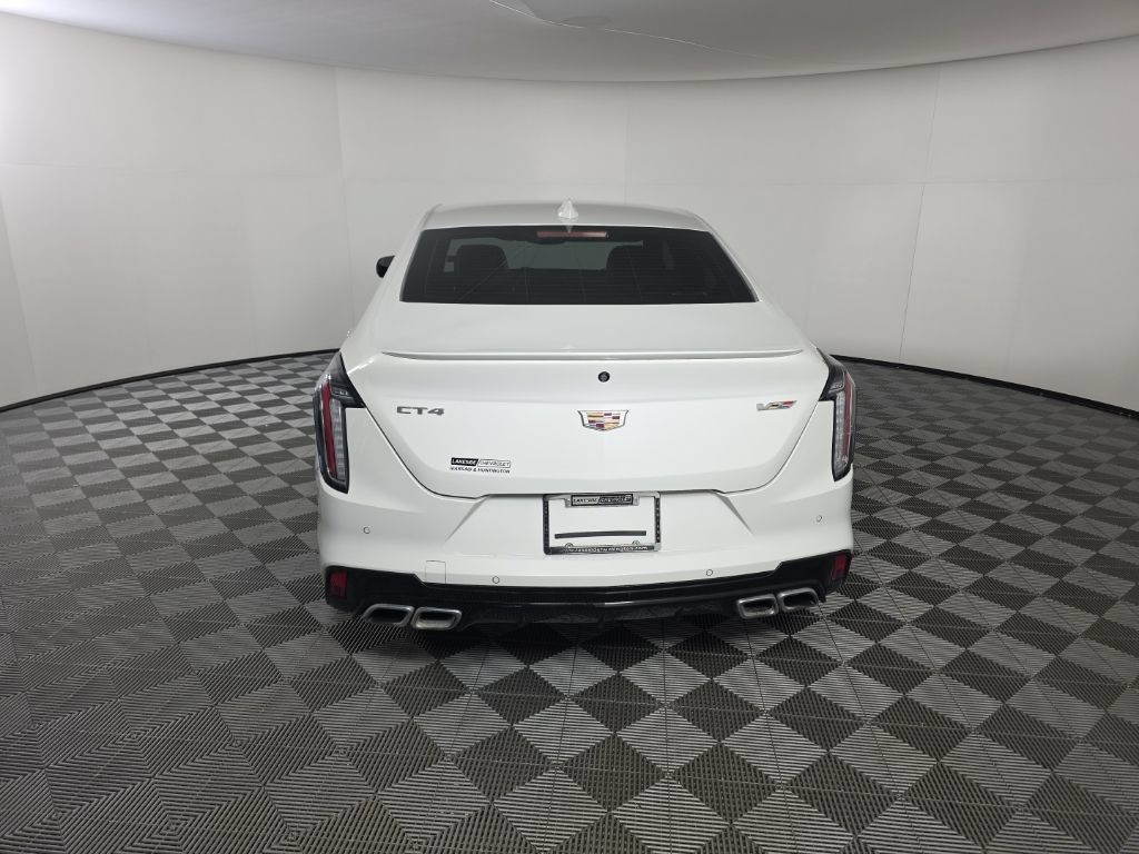 Used 2021 Cadillac CT4 V w/ Technology Package RWD image 4