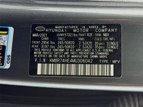 Used 2021 Hyundai Palisade Calligraphy w/ Cargo Package FWD image 36