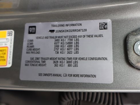 Used 2024 Chevrolet Suburban Z71 w/ Luxury Package image 12