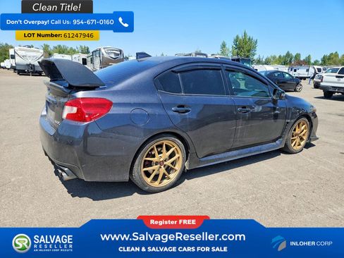 Used 2017 Subaru WRX Limited AWD/4WD image 4