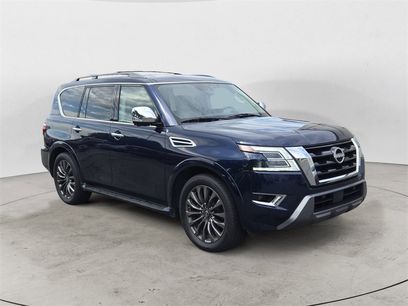 Used 2023 Nissan Armada Platinum w/ Captain's Chairs Package