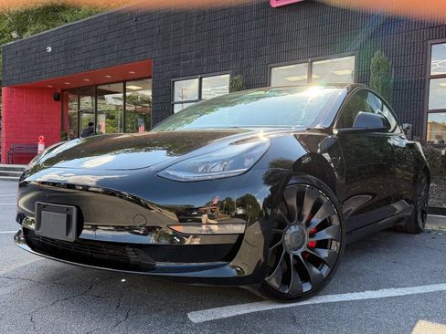 Used 2022 Tesla Model 3 Performance AWD/4WD image 2