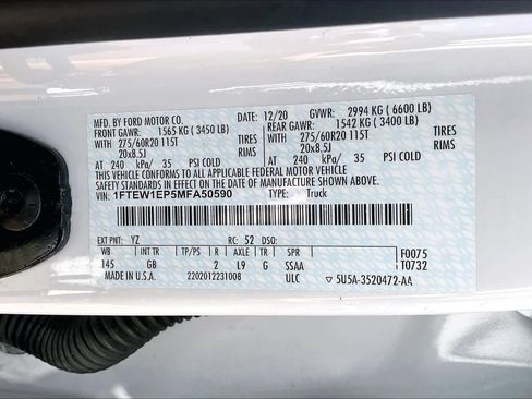 Used 2021 Ford F150 XL w/ STX Appearance Package image 32