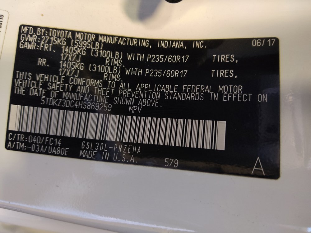 Used 2017 Toyota Sienna LE FWD image 33