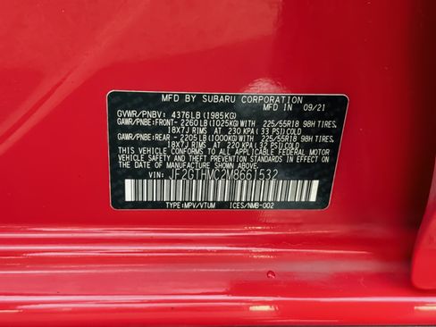 Used 2021 Subaru Crosstrek 2.5i Limited w/ Popular Package #4 image 29