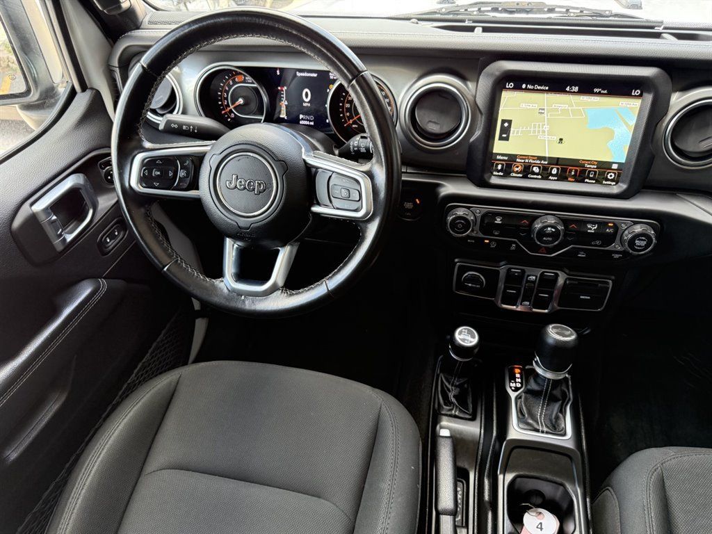 Used 2021 Jeep Wrangler Unlimited Sahara w/ Uconnect 4C Nav & Sound Group AWD/4WD image 23