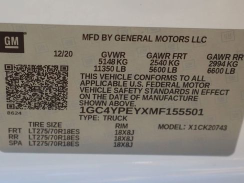 Used 2021 Chevrolet Silverado 2500 LTZ w/ LTZ Convenience Package image 62