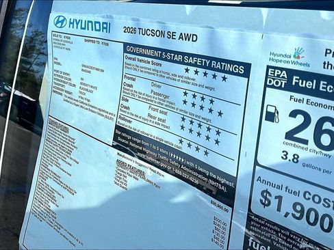 New 2026 Hyundai Tucson SE AWD/4WD image 14