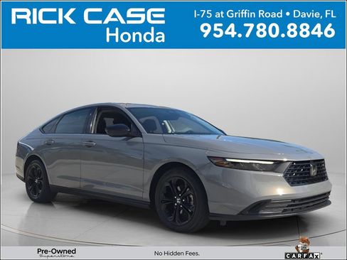 Certified 2025 Honda Accord SE image 1