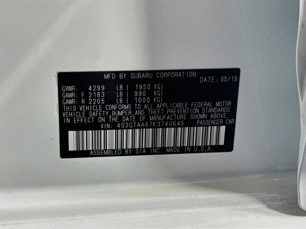 Used 2019 Subaru Impreza 2.0i AWD/4WD image 38