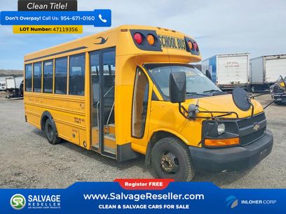 Used 2012 Chevrolet Express 3500 Extended w/ School Bus Package
