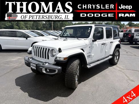 Used 2019 Jeep Wrangler Unlimited Sahara AWD/4WD image 1