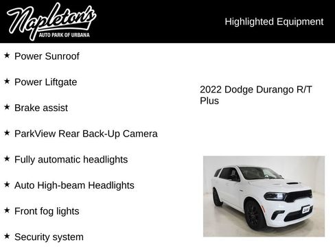 Used 2022 Dodge Durango R/T AWD/4WD image 16
