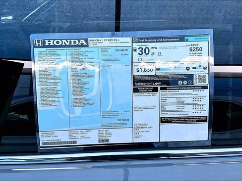 New 2026 Honda CR-V EX-L image 21