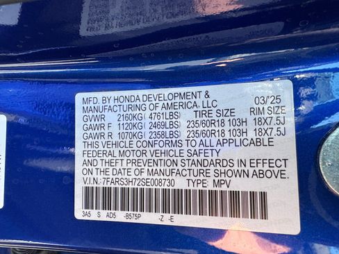 Used 2025 Honda CR-V EX-L image 18