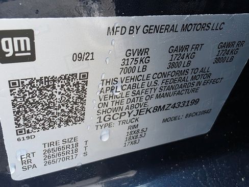 Certified 2021 Chevrolet Silverado 1500 LT image 35