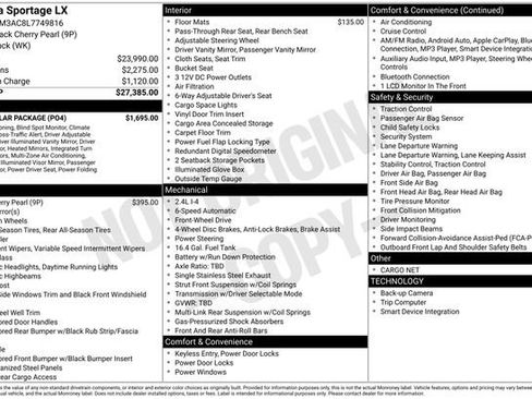 Used 2020 Kia Sportage LX w/ LX Popular Package image 10