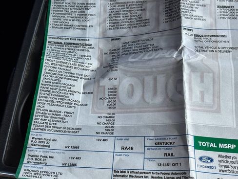 Used 2021 Ford F350 Lariat w/ Chrome Package AWD/4WD image 36