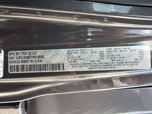 New 2026 Jeep Wrangler Unlimited Sport AWD/4WD image 33