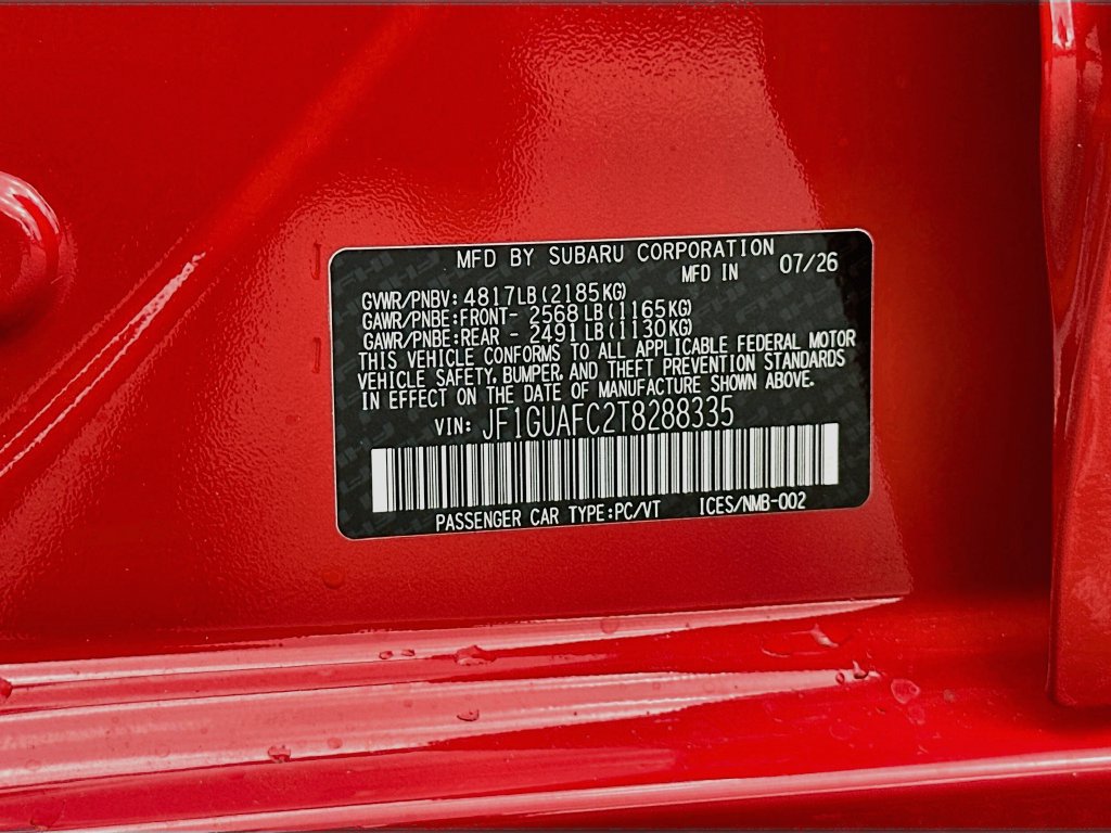 New 2026 Subaru Impreza 2.0i Sport AWD/4WD image 30