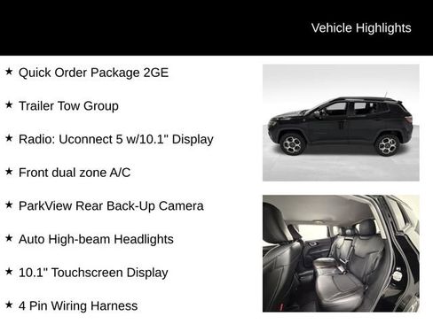 Used 2022 Jeep Compass Trailhawk AWD/4WD image 27
