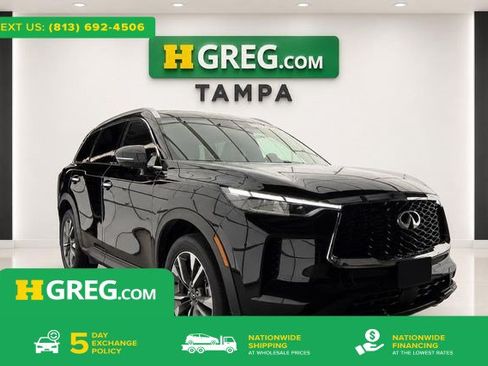 Used 2023 INFINITI QX60 Luxe w/ Performance Audio Package AWD/4WD image 1