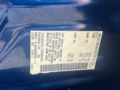 Used 2016 Nissan Maxima SR FWD image 40