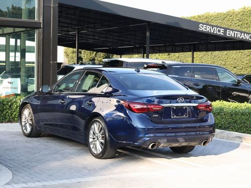 Certified 2022 INFINITI Q50 Luxe w/ Cargo Package image 5