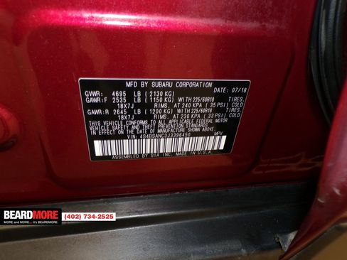 Used 2018 Subaru Outback 2.5i Limited image 40